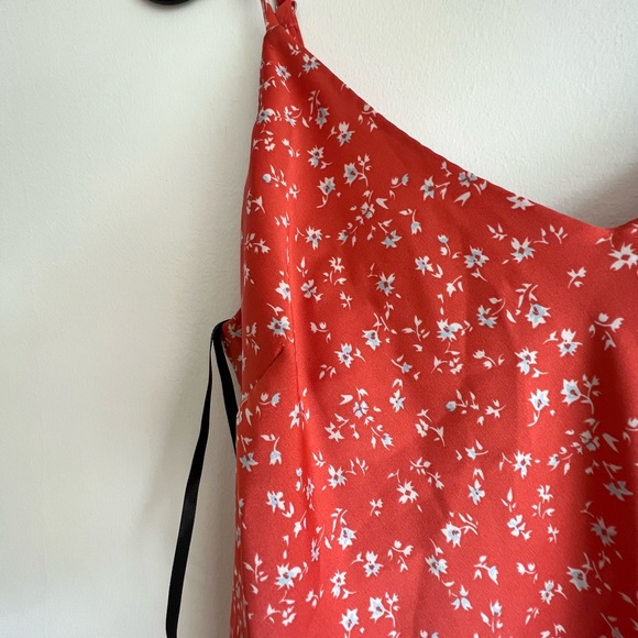 Satin slip midi dress - Picture 6 of 6